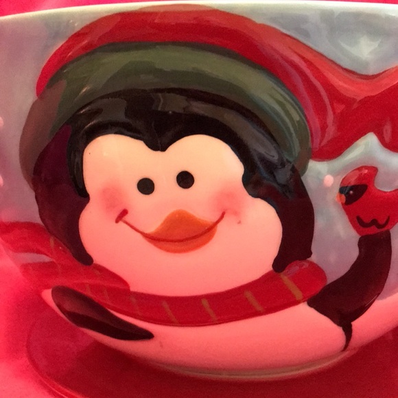 Oversized holiday Christmas Ceramic Candy Cup/Bowl - Picture 10 of 10